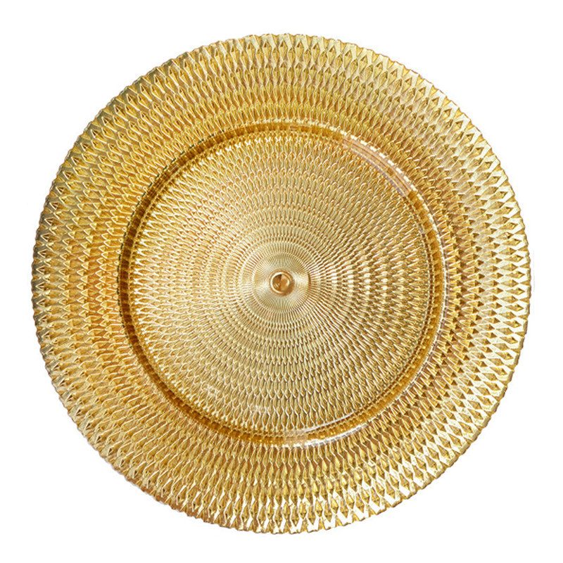 Wholesale Glass Charger Plate PZ-044 - Image 3